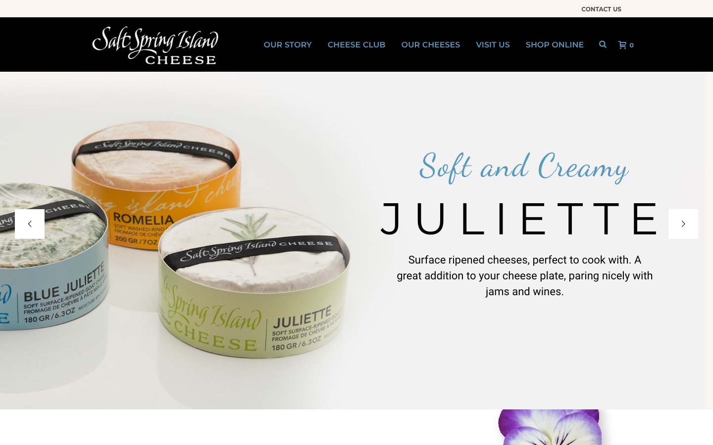 The current homepage